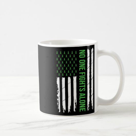 Das Gesundheitsbewusstsein grüner Band Kaffeetasse (Rechts)