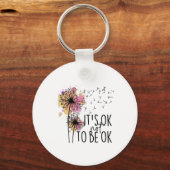 Das Gesundheitsbewusstsein ist es, nicht Ok Dandel Schlüsselanhänger (Vorderseite)