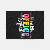 Das Gesundheitsbüro kehrt zurück zu den Lehrern de Fleecedecke (Vorderseite (Horizontal))