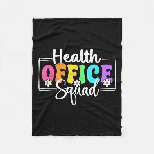 Das Gesundheitsbüro kehrt zurück zu den Lehrern de Fleecedecke (Vorderseite)