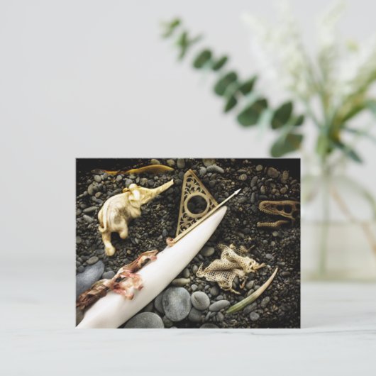 Das Getöse Postkarte (Stehend Vorderseite)