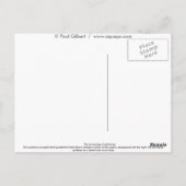 Das Getöse Postkarte (Rückseite)