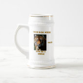 DAS GETRÄNK-TASSE DES TIGERS BIERGLAS (Links)