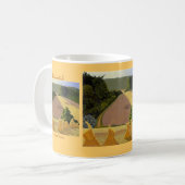 Das Getreidefeld durch John Nash Kaffeetasse (Vorderseite Links)
