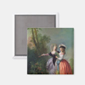 Das Getrennte von 1780 Magnet (Vorderseite/Rückseite)