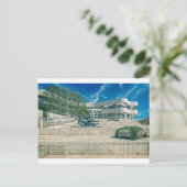 Das Getty Center Anreise Plaza Postkarte (Stehend Vorderseite)