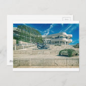 Das Getty Center Anreise Plaza Postkarte (Vorne/Hinten)