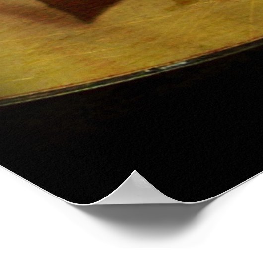 Das Gewand des Loses (Gitarrenposter) Poster (Ecke)