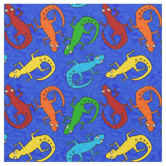 Das Gewebe des buntes Eidechsen-Kindes Stoff (Nahaufnahme)