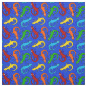 Das Gewebe des buntes Eidechsen-Kindes Stoff (Muster)