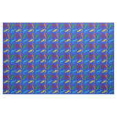 Das Gewebe des buntes Eidechsen-Kindes Stoff (Fat Quarter (45,7 x 55,9 cm))