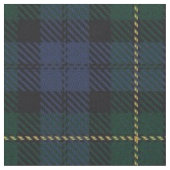Das Gewebe: Tartan und Logo Stoff (Nahaufnahme)