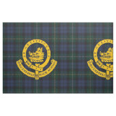 Das Gewebe: Tartan und Logo Stoff (Fat Quarter (45,7 x 55,9 cm))