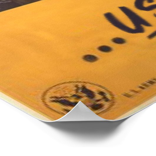 Das Gewehr Poster (Ecke)