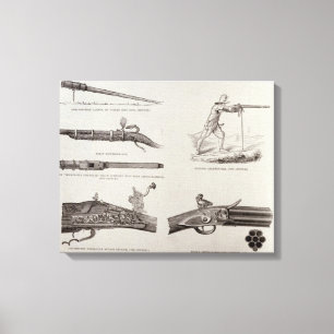 Das Gewehr und seine Entwicklung Leinwanddruck