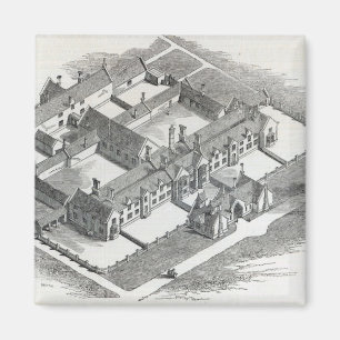 Das Gewerkschaft-Workhouse, das unter Magnet