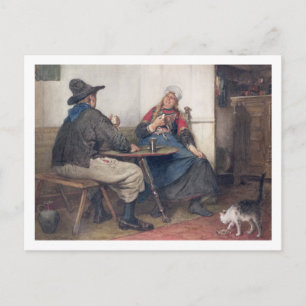 Das Gewinnerstück (ohne Papier) Postkarte