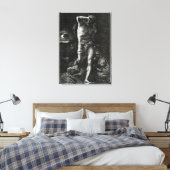 Das Gewissen oder die Augen-Sehhilfe Leinwanddruck (Insitu (Schlafzimmer))