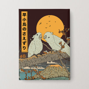 Das Gezwitschen kleiner Vögel Button