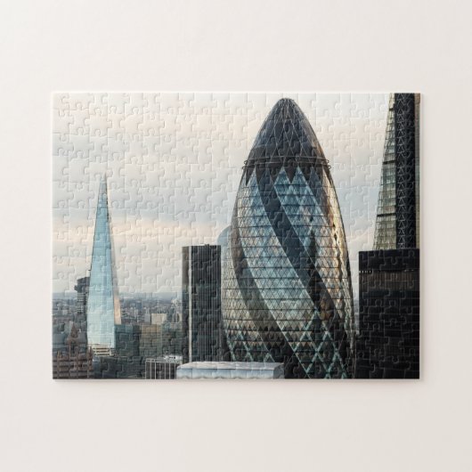 Das Gherkin & The Shard London Urban Panorama Puzzle (Horizontal)