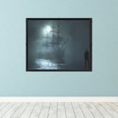 Das Ghost-Schiff Leinwanddruck (Insitu (Holzboden))