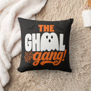 Das Ghoul Gang Halloween-Design Kissen