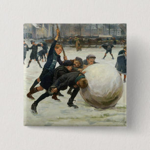 Das Giantest Snowball, 1903 Button