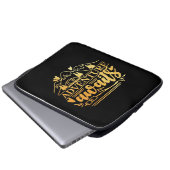 Das Gift Adventure von Campern steht bevor Laptopschutzhülle (Vorne Knopf)