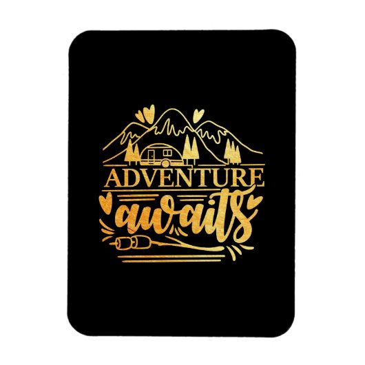 Das Gift Adventure von Campern steht bevor Magnet (Vertikal)
