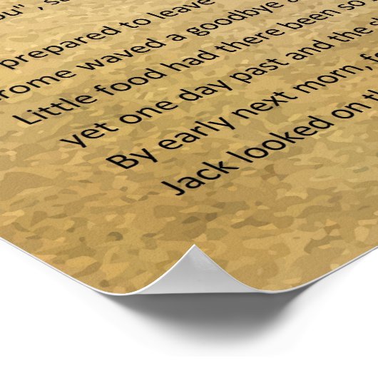 DAS GIGGLING GOBLIN PIE POSTER (Ecke)