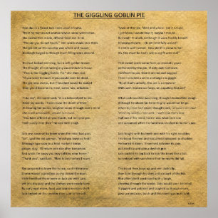 DAS GIGGLING GOBLIN PIE POSTER