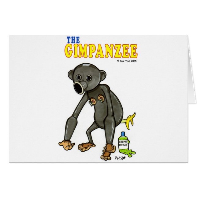 Das Gimpanzee (Vorderseite (Horizontal))