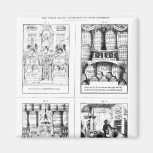 Das Gin-Geschäft Magnet