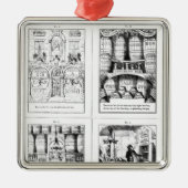 Das Gin-Geschäft Ornament Aus Metall (Vorne)