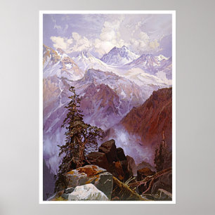 Das Gipfel der Sierra Poster
