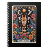 Das Giraffe Spirit Tarot Card Notebook Notizblock (Vorderseite)