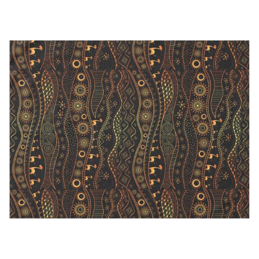 Das Giraffendesign Tischdecke (Vorderseite (Horizontal))