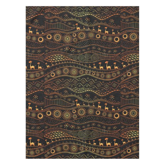 Das Giraffendesign Tischdecke (Vorderseite)