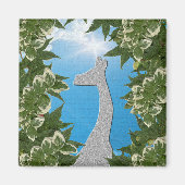 Das Giraffenmagnet Magnet (Vorne)