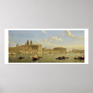 Das Giudecca, Venedig, 1854 (Öl auf Leinwand) Poster
