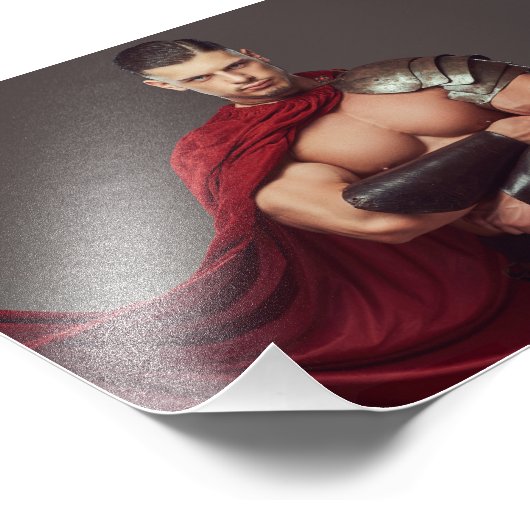Das Gladiator Hot Typ Poster (Ecke)