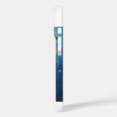 Das glänzende Schmetterling iPhone 16 Hüllen (Rückseite / Links)