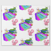 Das glänzende Wrapping Paper, Zurück zur Schule Pi Geschenkpapier (Flach)