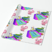 Das glänzende Wrapping Paper, Zurück zur Schule Pi Geschenkpapier (Ungerollt)