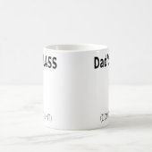 Das Glas des einfachen lustigen Vater-Zitat-Vaters Kaffeetasse (Mittel)