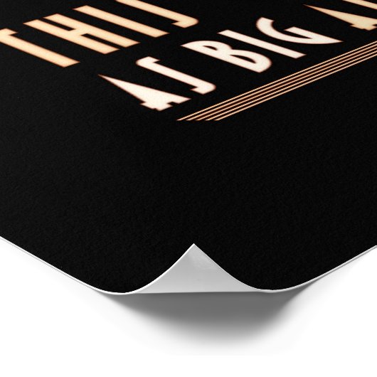 Das Glas: doppelt so groß wie nötig (16x20") Poster (Ecke)