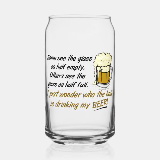 Das Glas ist halb voll? (Vorderseite)