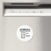 Das Glas ist immer voll Magnet (In Situ (Geschirrspüler))