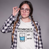 Das Glas ist immer voll T-Shirt