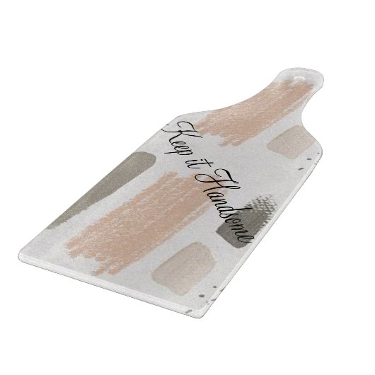 Das Glas-Schneidebrett Behalte es schön Schneidebrett (Ecke)